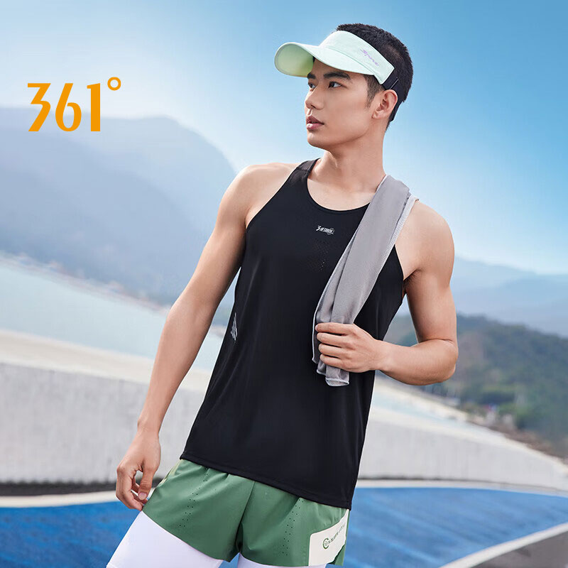 Running Hydration Vest - メンズ361度ノースリーブスポーツベスト,通気性,速乾性,バスケットボール,ランニング,マラソン,フィットネス,夏,652422503