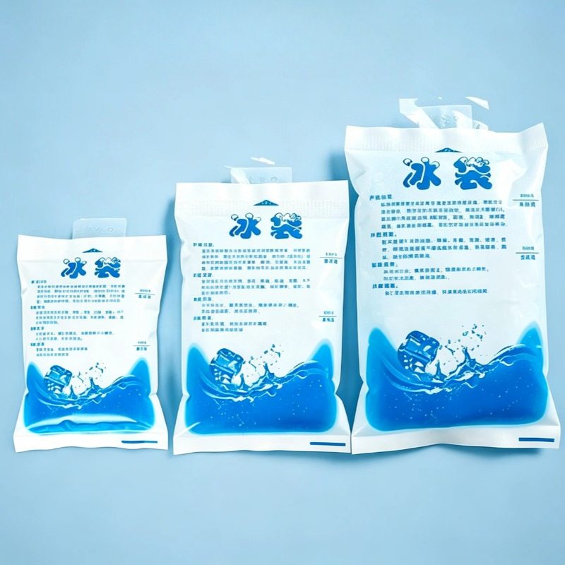 Energy Gel Pack - 12個入り 100/200/400ml 再利用可能な水注入式アイシングバッグ、クーラーバッグ 再利用可能な冷凍ドライアイス、冷湿布、クールバッグ、アイスパックジェル