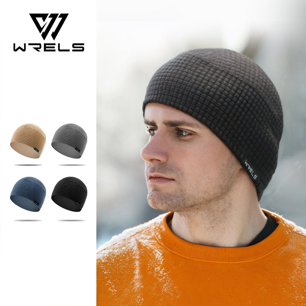 Running Gear Hat - WRELS 秋と冬のアウトドアスポーツ防風暖かい帽子サイクリングスキーランニングインナーライニングサイクリングキャップ帽子女性男性