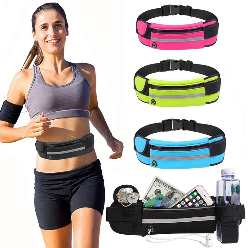 Running Gear To Hold Phone - スポーツファニーパック女性ランニングウエストバッグ男性ベルトバッグ電話ジムバッグ水水分補給バックパックランニングサイクリングアクセサリー