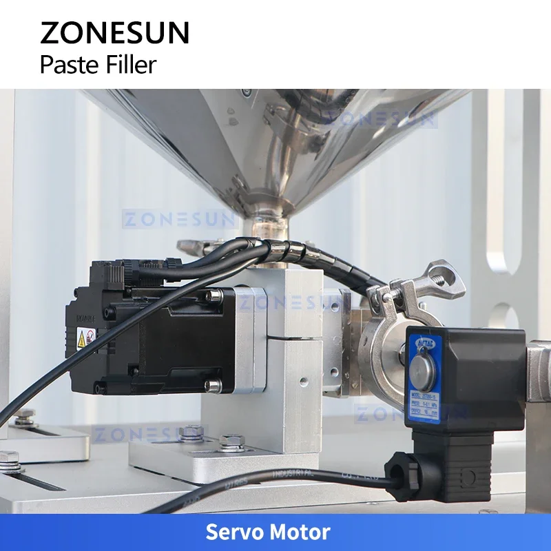 Energy Gel Pack - ZONESUN ZS-FS05 自動ペースト充填機 VFFS サシェシーリングマシン ギアポンプ