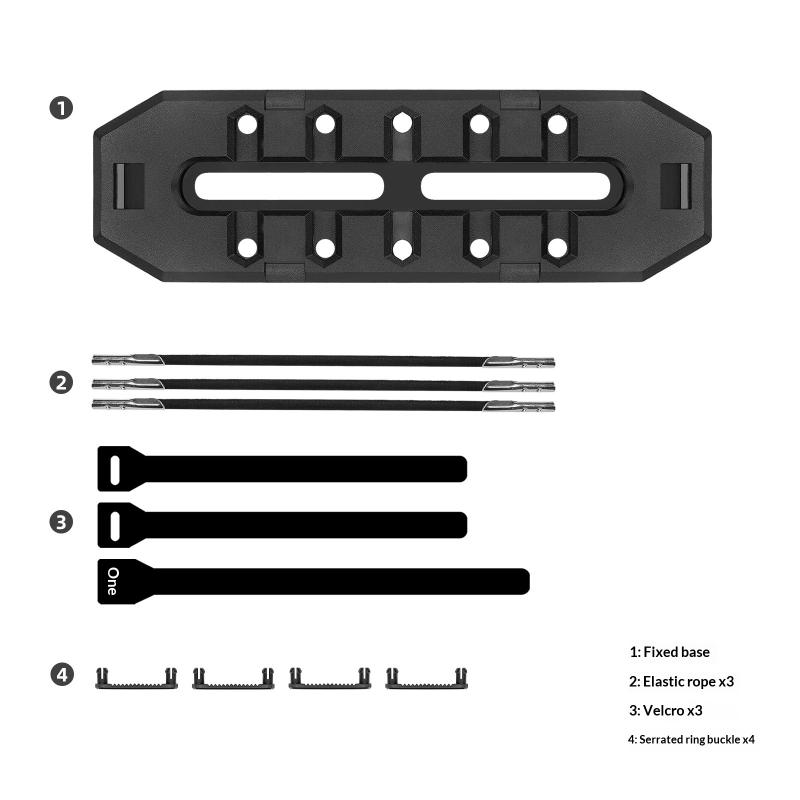 Energy Gel Pack - そしてマウンテンバイク収納ボックス エネルギーバー エラスティックバックル サイクリングアクセサリー 自転車エナジージェルホルダー ロードバイク用