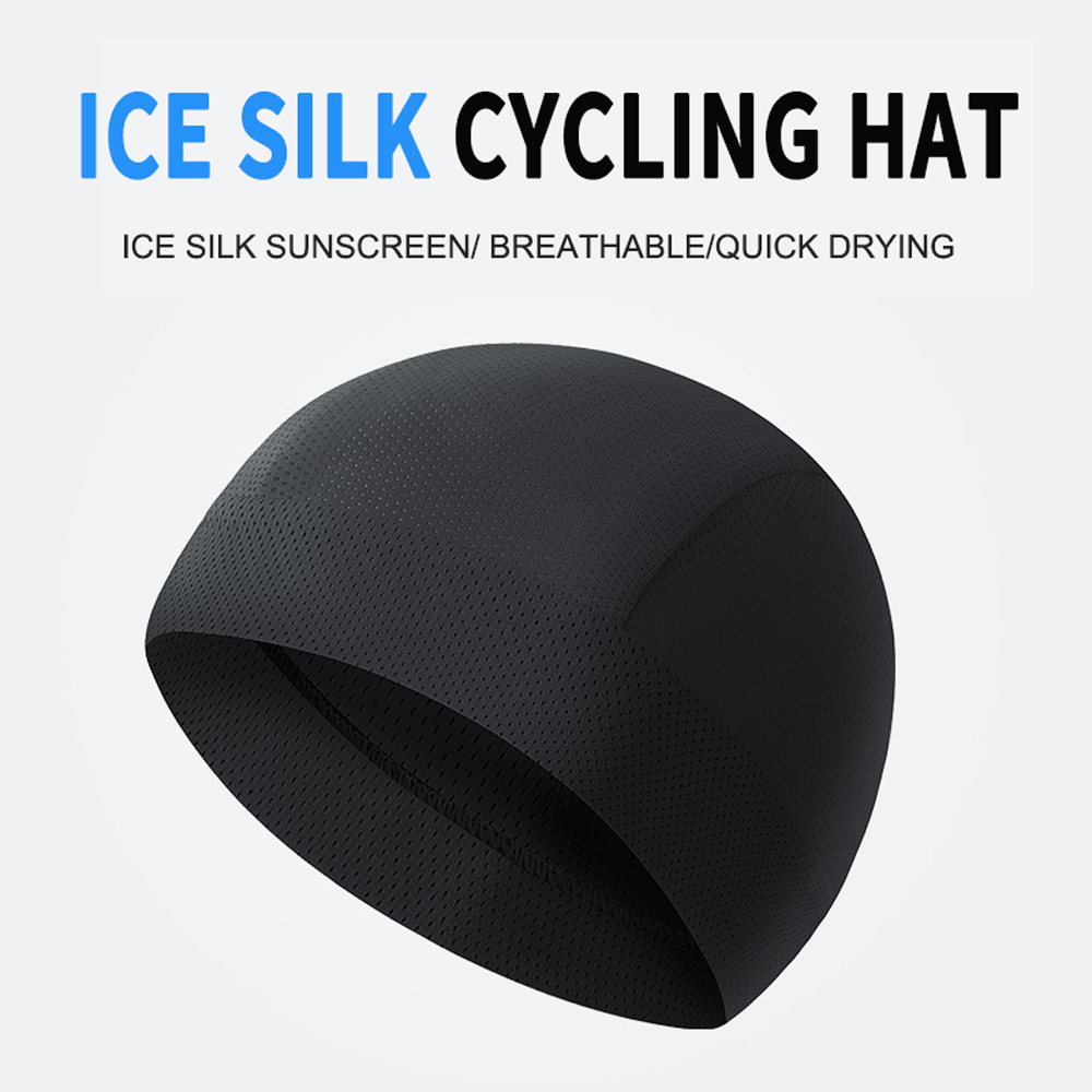 Running Gear Hat - 速乾性の小さなサイクリング用帽子,アイスシルクの通気性のある帽子,自転車用ヘルメット,ランニング,スキー,アウトドアスポーツ用