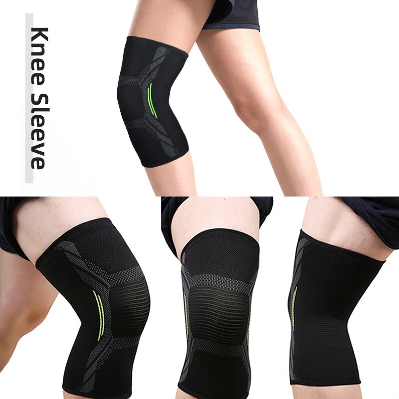 シングルニットナイロンスポーツ膝パッド乗馬防具ランニングバス - Running Gear In The Cold のレビューと価格