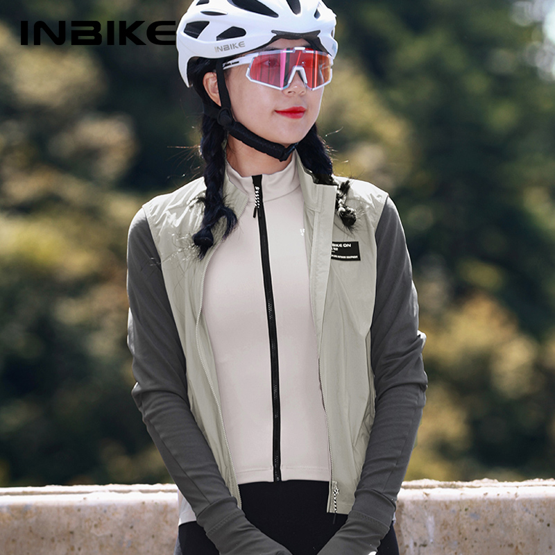 女性用反射サイクリングベスト,ノースリーブウインドブレーカー - Running Gear Jacket のレビューと価格