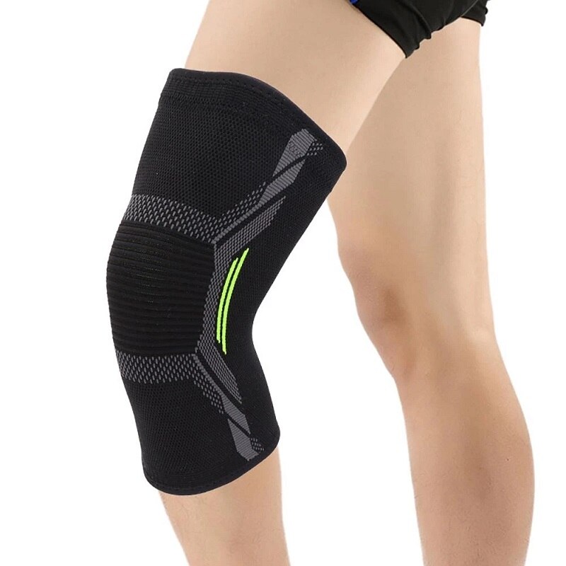 シングル膝パッド ニットナイロン スポーツライディング保護具 - Running Gear In The Cold のレビューと価格