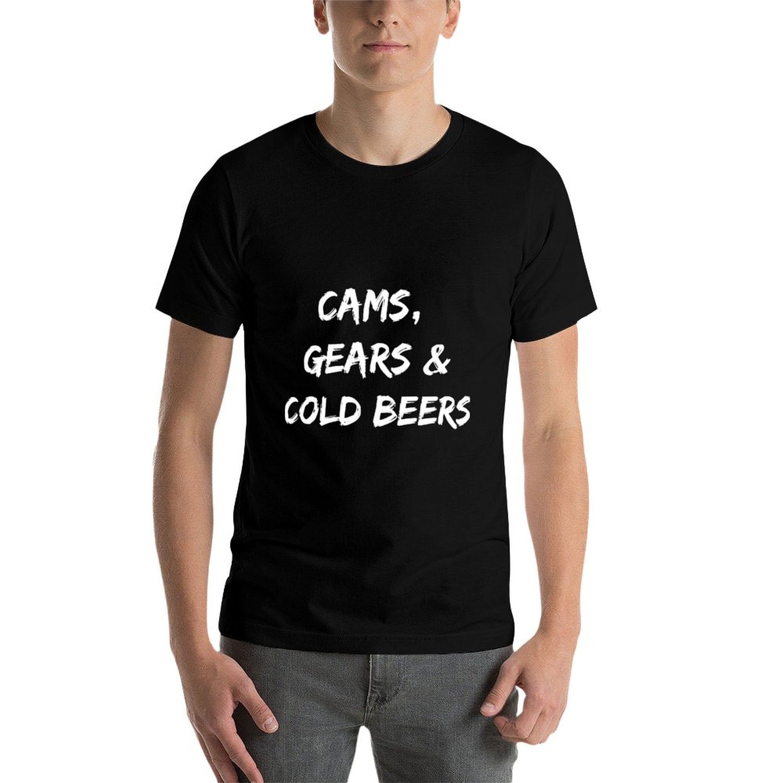Cams, Gears & Cold Beers Tシャツ  - Running Gear In The Cold のレビューと価格