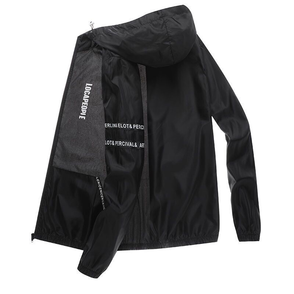 日焼け防止男性夏サイクリングジャケットスポーツカジュアルユー - Running Gear Jacket のレビューと価格