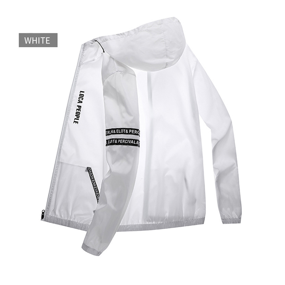 日焼け防止男性夏サイクリングジャケットスポーツカジュアルユー - Running Gear Jacket のレビューと価格