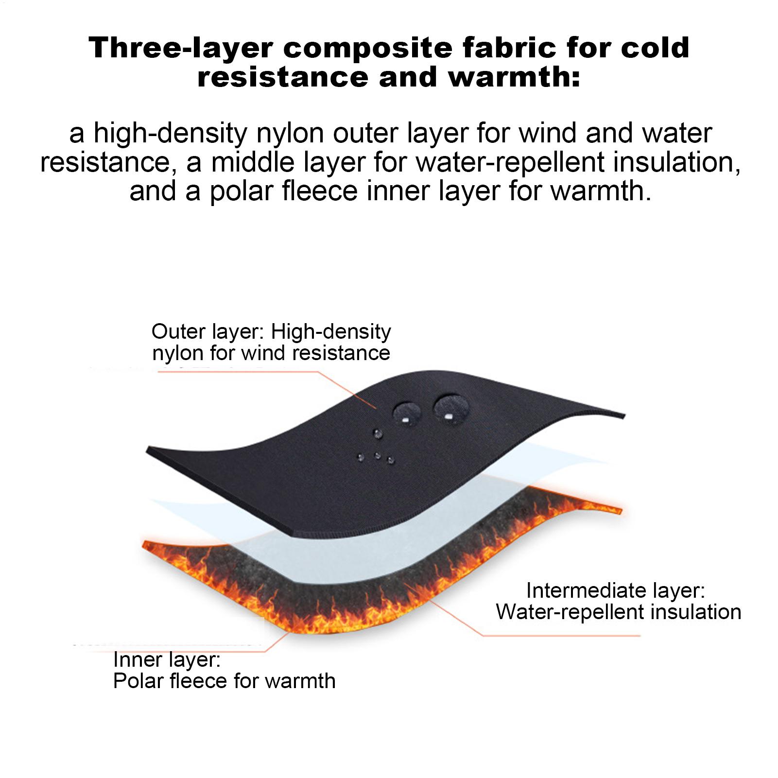 防寒手袋、アウトドアスポーツ用防風サーマルタッチスクリーン手 - Running Gear In The Cold のレビューと価格