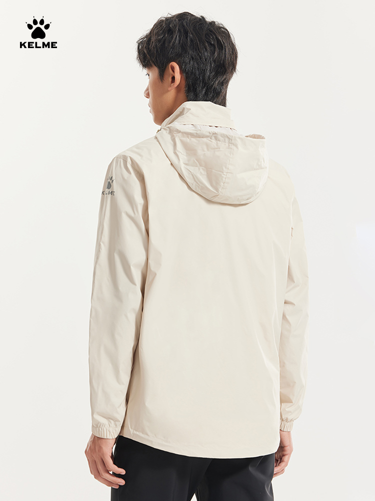 Kelme-メンズスポーツウインドブレーカー、防風、サッカー - Running Gear Jacket のレビューと価格