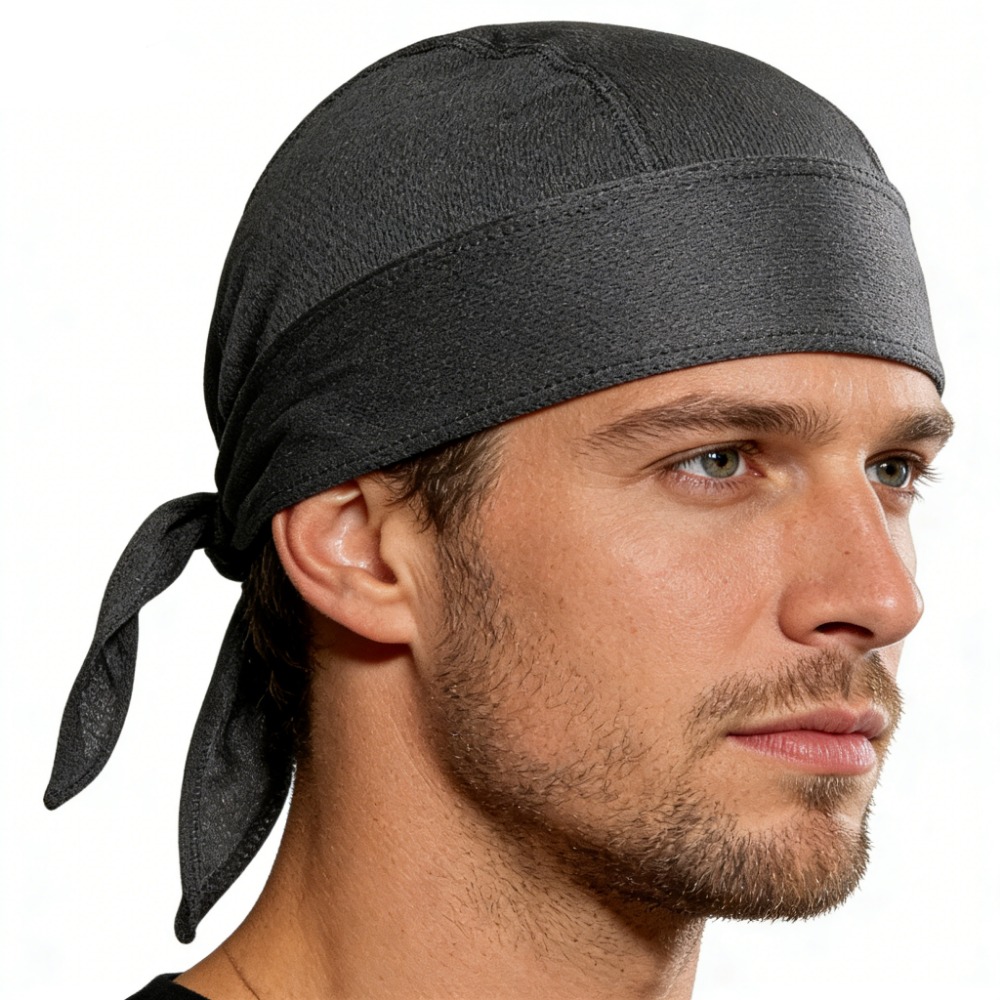 速乾性汗吸収サイクリングヘッドバンド日焼け防止バンダナヘッド - Running Gear Hat のレビューと価格