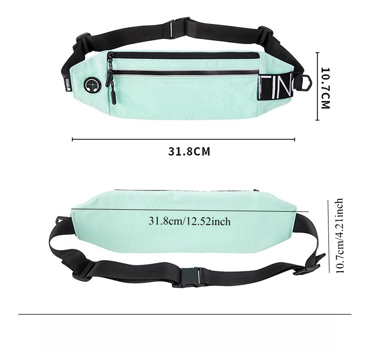 新しいアウトドアスポーツウエストバッグ防水目に見えないウエス - Running Gear For Marathon のレビューと価格