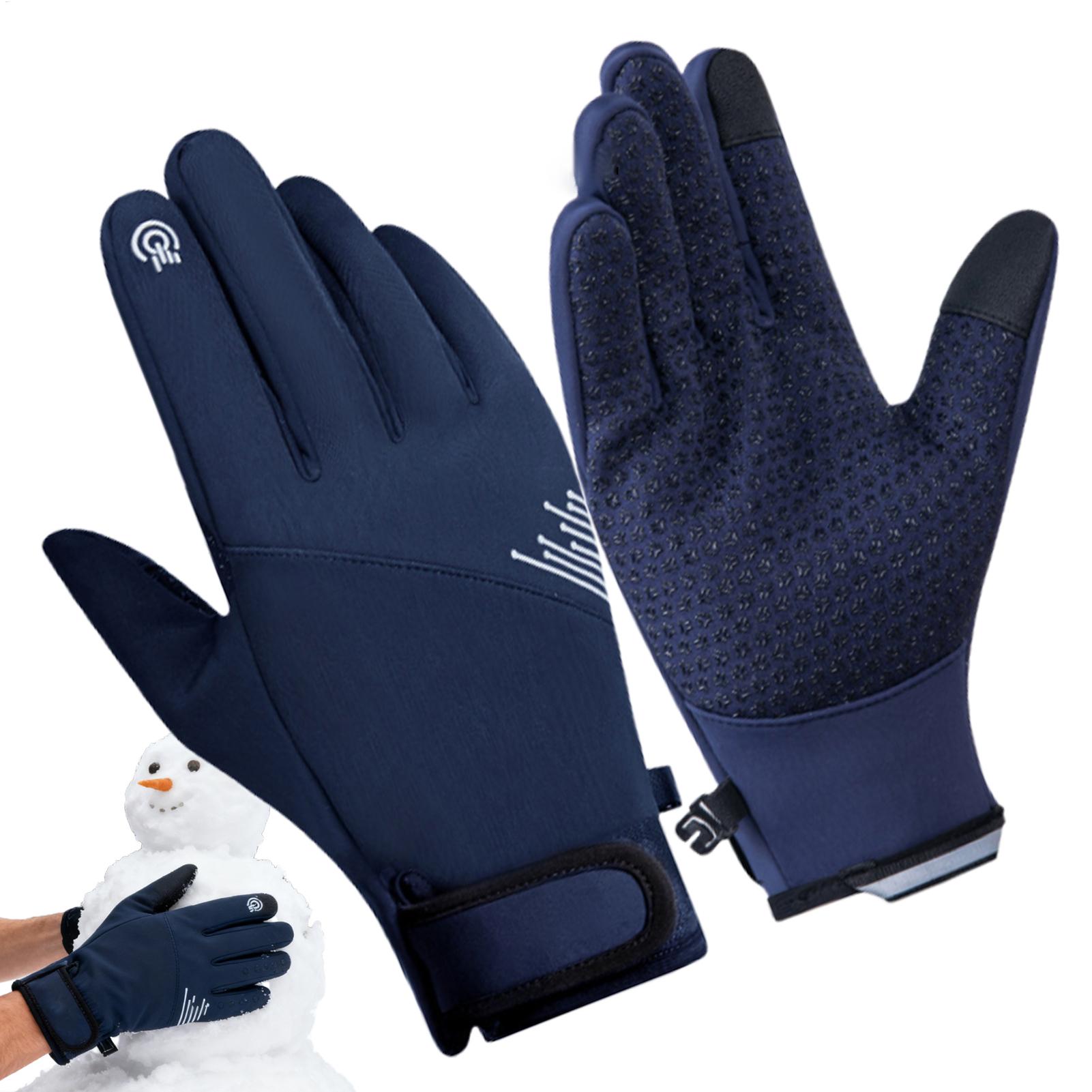 冬用手袋 防風 タッチスクリーン対応 寒さ対策 スノーグロー - Running Gear In The Cold のレビューと価格