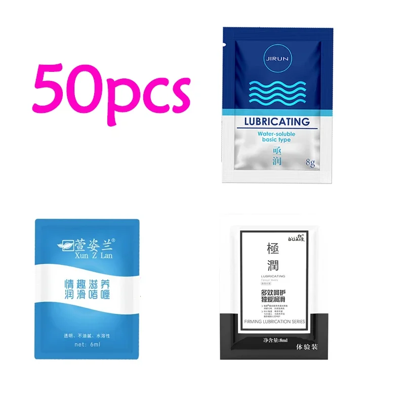 50 個水ベースの親密な潤滑剤ジェルポータブルシングルパック - Energy Gel Pack のレビューと価格