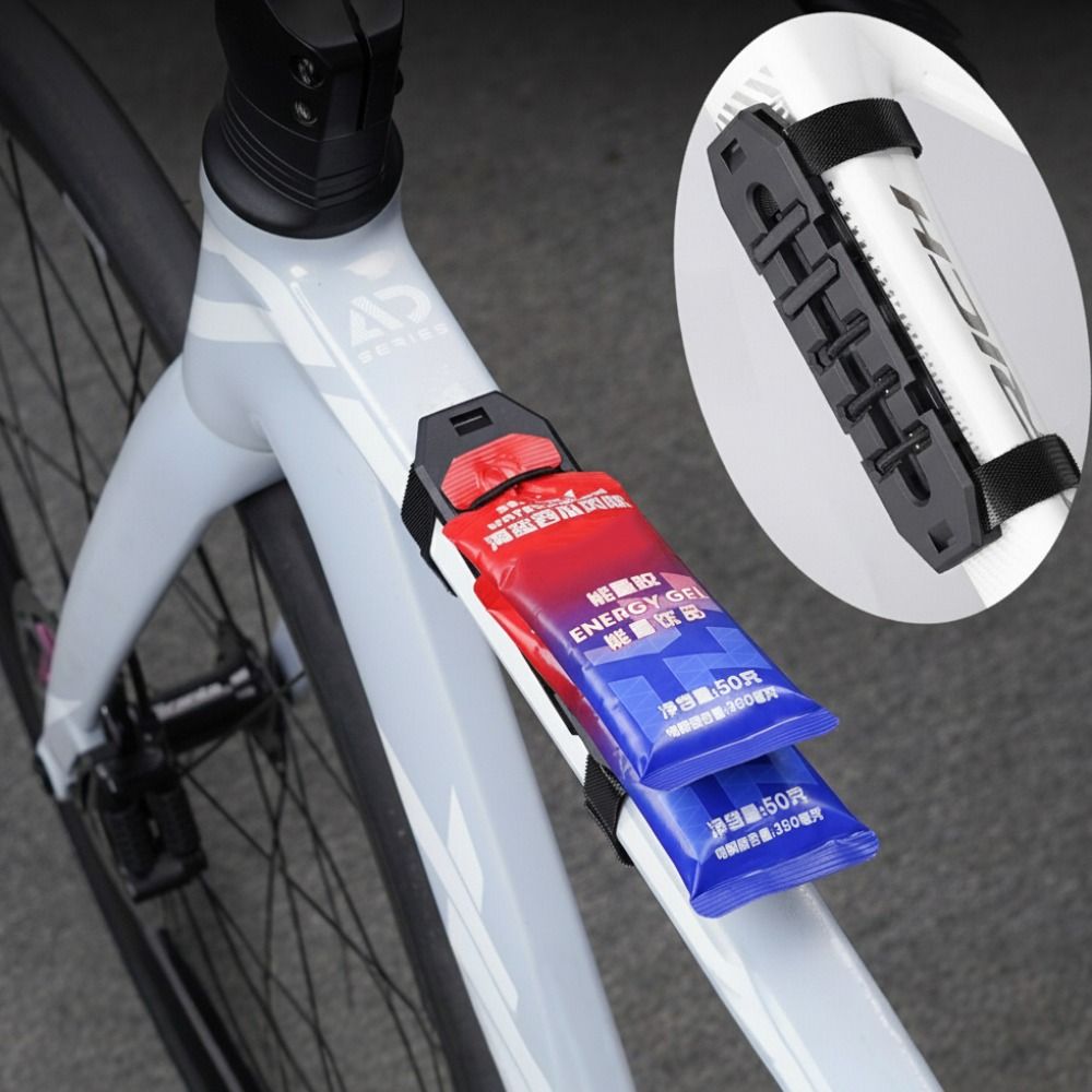 ポータブル自転車エナジーゲルホルダー弾性ロープ使いやすい自転 - Energy Gel Pack のレビューと価格