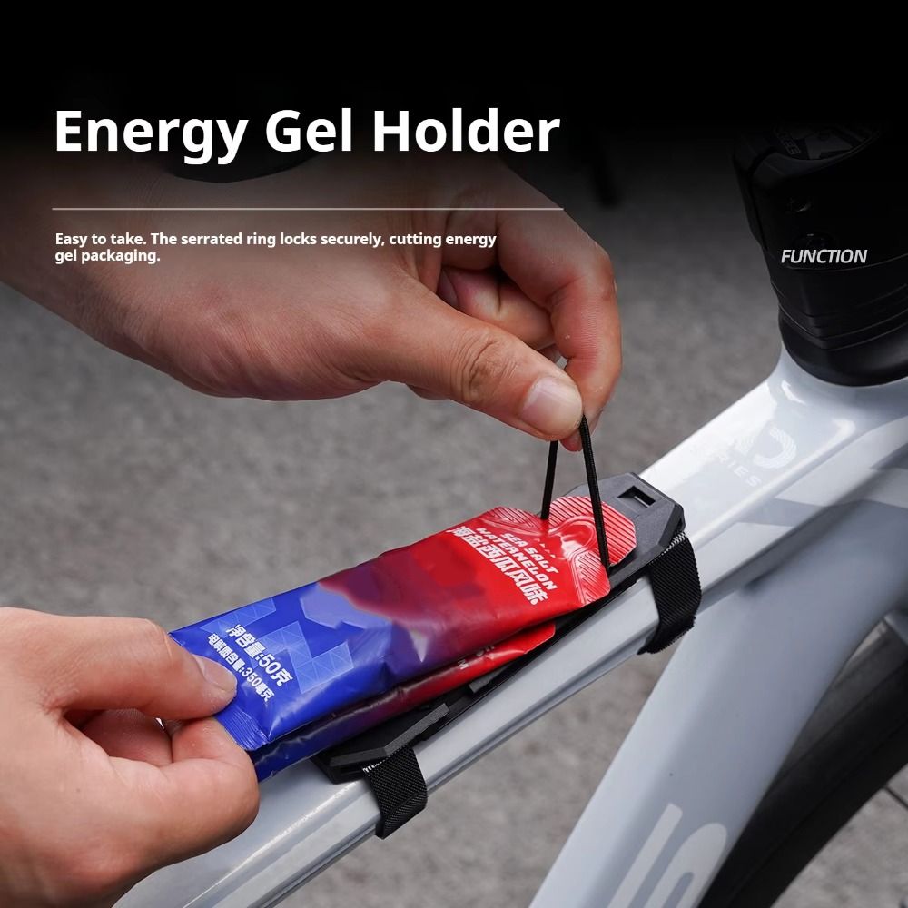 ポータブル自転車エナジーゲルホルダー弾性ロープ使いやすい自転 - Energy Gel Pack のレビューと価格