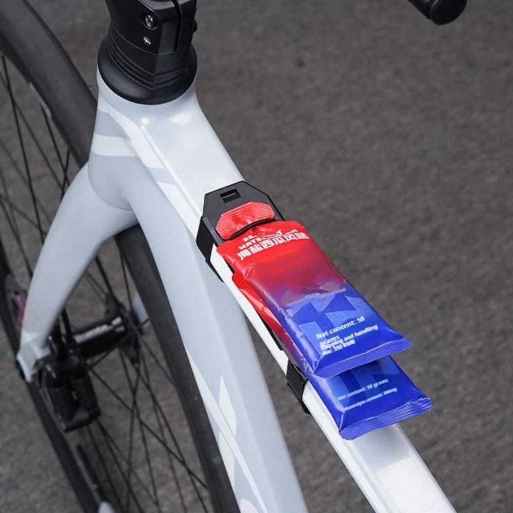 ポータブル自転車エナジーゲルホルダー弾性ロープ使いやすい自転 - Energy Gel Pack のレビューと価格
