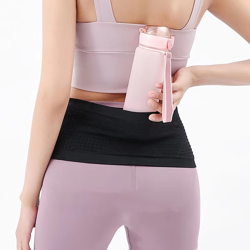 シームレスな目に見えないランニングウエストベルトバッグジムバ - Running Gear To Hold Phone のレビューと価格