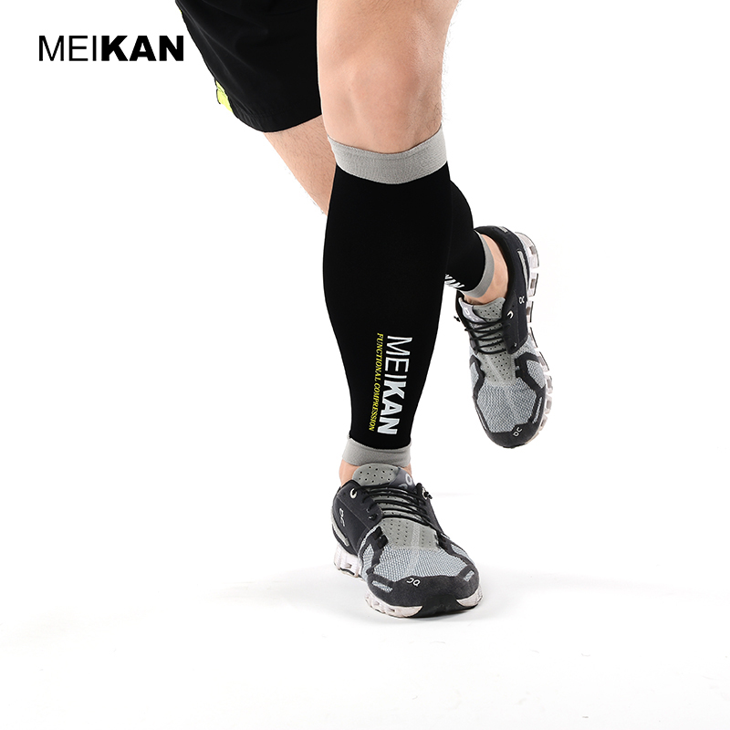 Meikan機能的なふくらはぎ圧縮スリーブレッグウォーマーサ - Running Gear For Marathon のレビューと価格