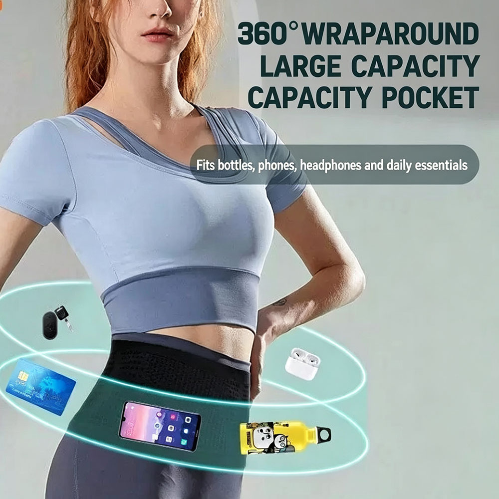 ランニングウエストバッグ、高弾性携帯電話ポーチ、多機能アウト - Running Gear To Hold Phone のレビューと価格