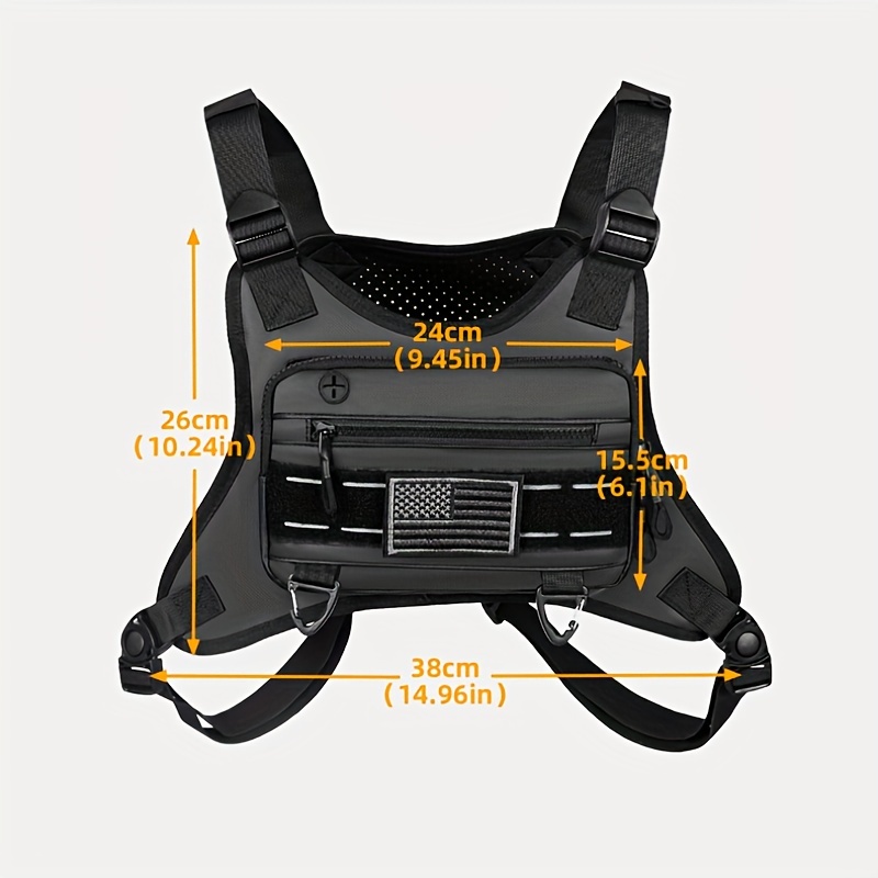 タクティカルランニングベスト - 防水盗難防止チェストバッグ - Running Hydration Vest のレビューと価格