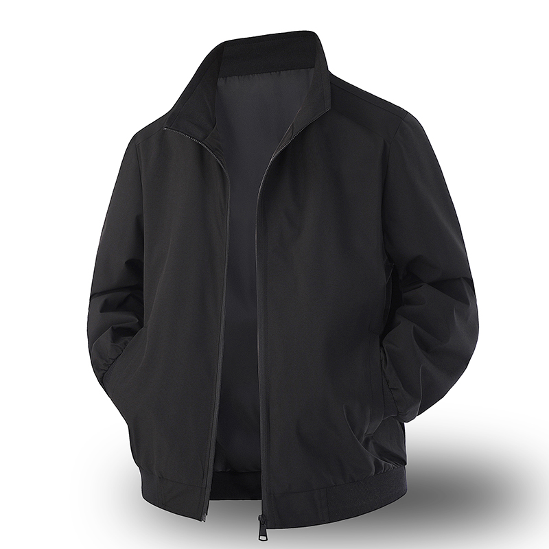メンズクラシックビジネスジャケットウインドブレーカージッパー - Running Gear Jacket のレビューと価格