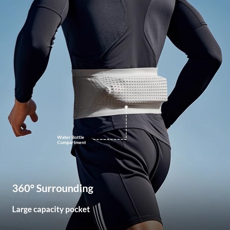 目に見えない盗難防止ランニングウエストバッグ超薄型通気性ぴっ - Running Gear For Marathon のレビューと価格