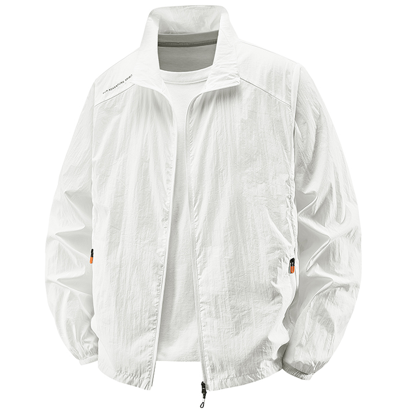 プラスサイズ 7XL 8XL 夏速乾性日焼け防止ジャケット男 - Running Gear Jacket のレビューと価格