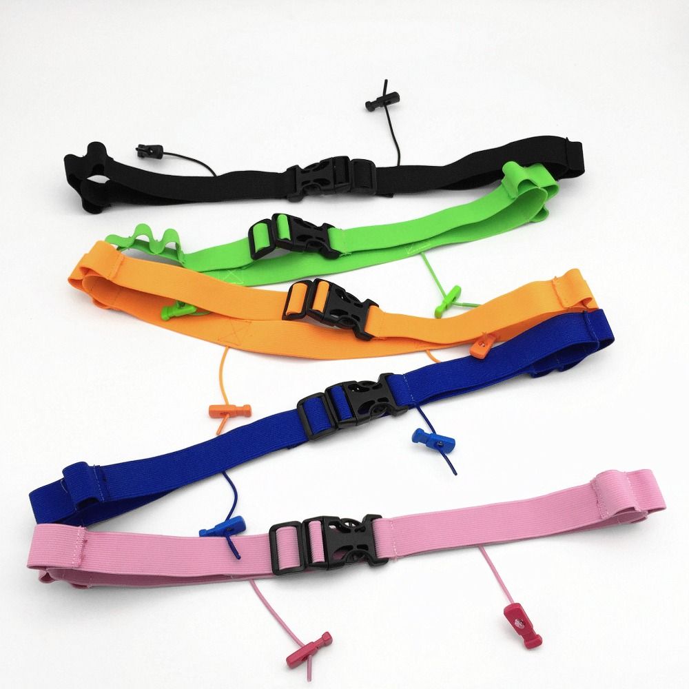 耐久性のあるポリエステル製マラソンレースナンバーベルト（ジェ - Running Gear For Marathon のレビューと価格