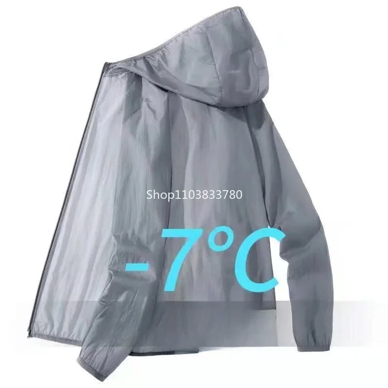 メンズフード付き日焼け止めジャケット 軽量アウトドアウィンド - Running Gear Jacket のレビューと価格